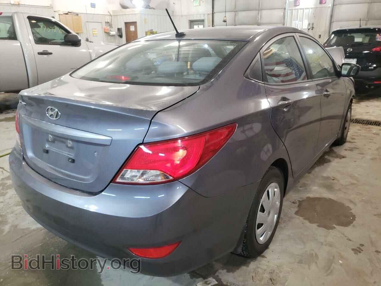2015 HYUNDAI ACCENT - VIN: KMHCT4AE2FU901549 - Фото 4