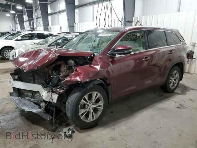 Фотография 5TDJKRFH2FS128200 - TOYOTA HIGHLANDER 2015
