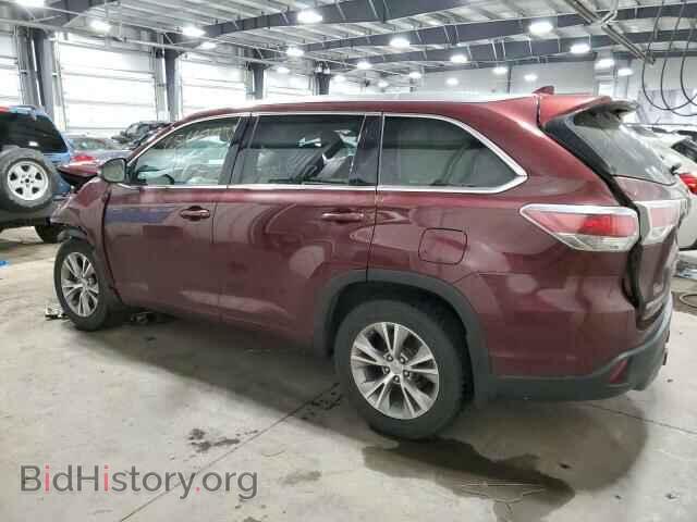 2015 TOYOTA HIGHLANDER - VIN: 5TDJKRFH2FS128200 - Фото 2