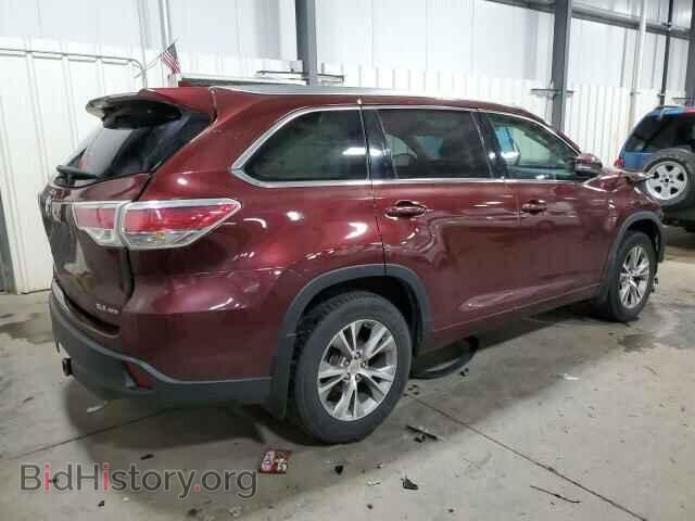 2015 TOYOTA HIGHLANDER - VIN: 5TDJKRFH2FS128200 - Фото 3