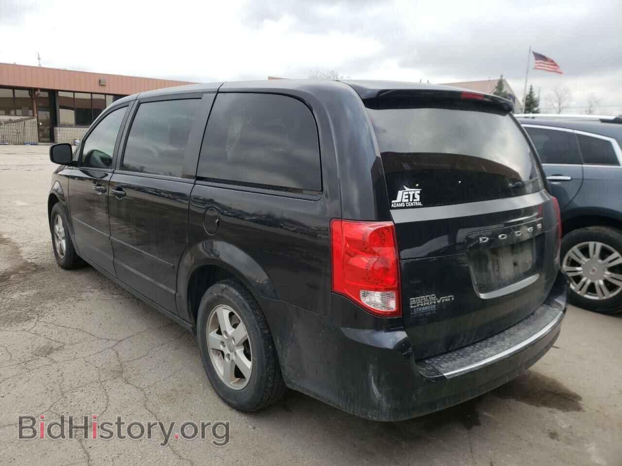 2013 DODGE CARAVAN - VIN: 2C4RDGCG4DR522459 - Фото 2