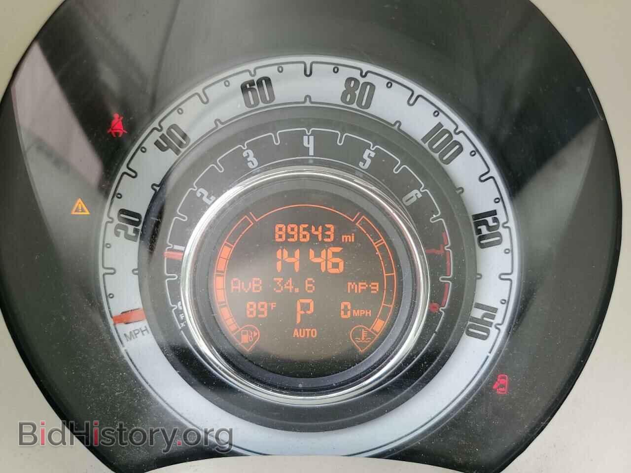 2012 FIAT 500 - VIN: 3C3CFFAR9CT363548 - Фото 9