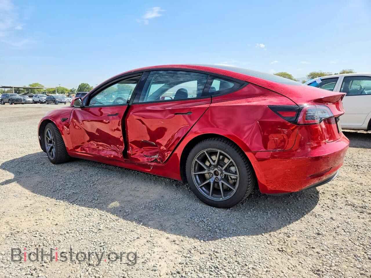 2022 TESLA MODEL 3 - VIN: 5YJ3E1EB6NF317899 - Фото 2