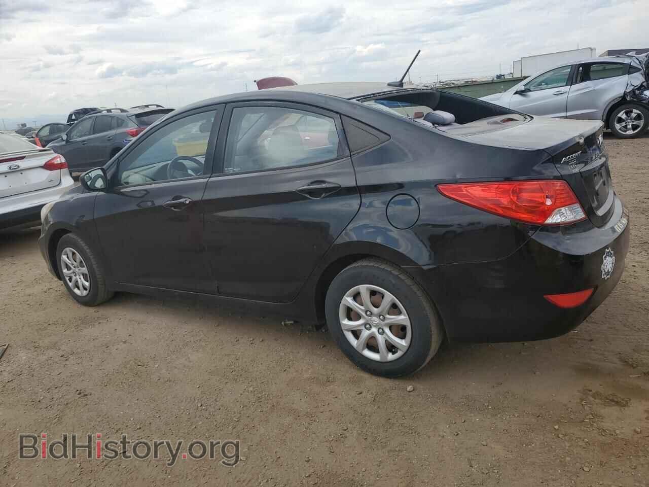 2014 HYUNDAI ACCENT - VIN: KMHCT4AE4EU728552 - Фото 2
