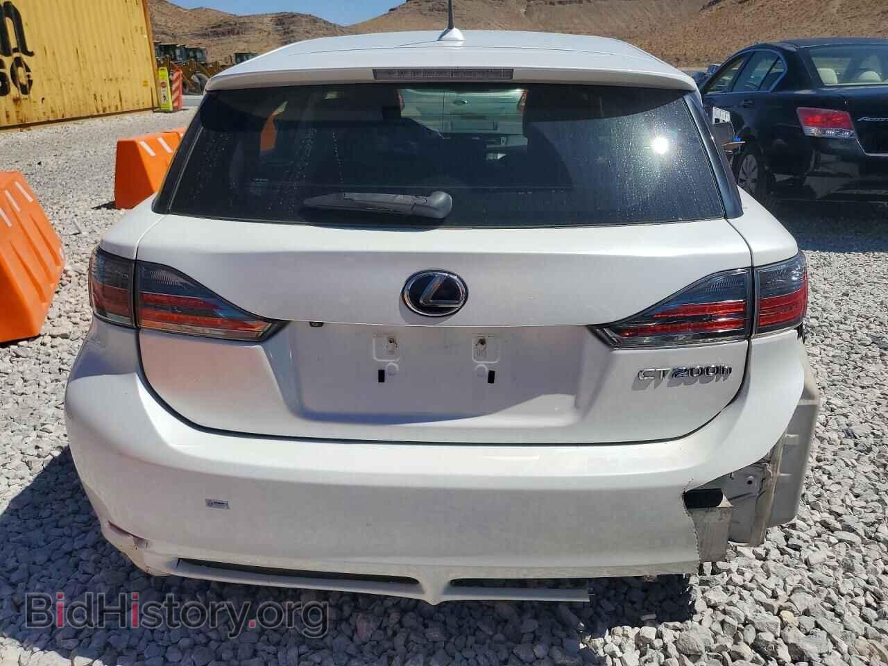 2013 LEXUS CT 200 - VIN: JTHKD5BH2D2156031 - Фото 6