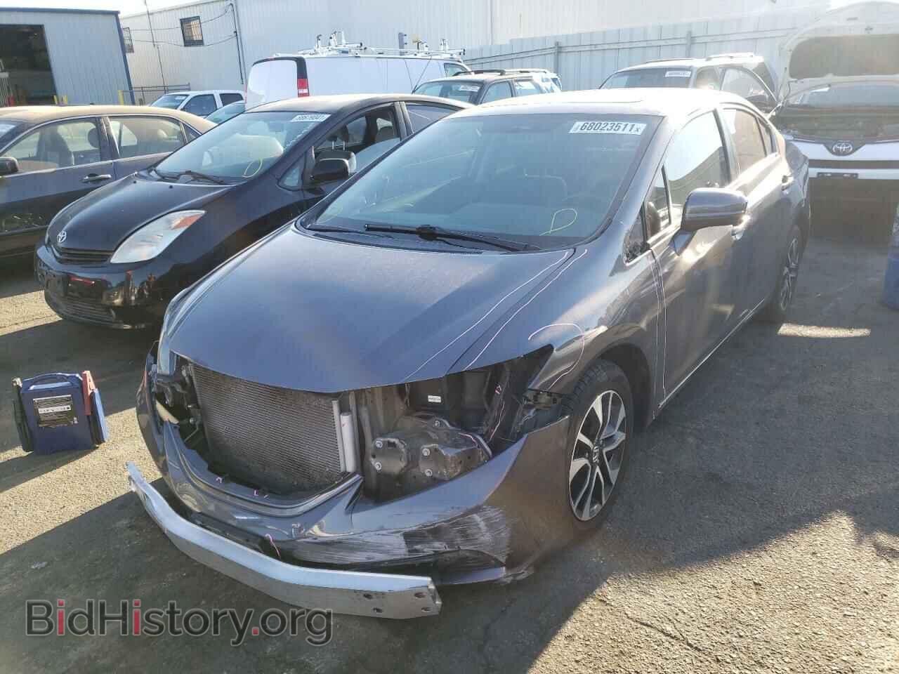 2015 HONDA CIVIC - VIN: 19XFB2F81FE253003 - Фото 2