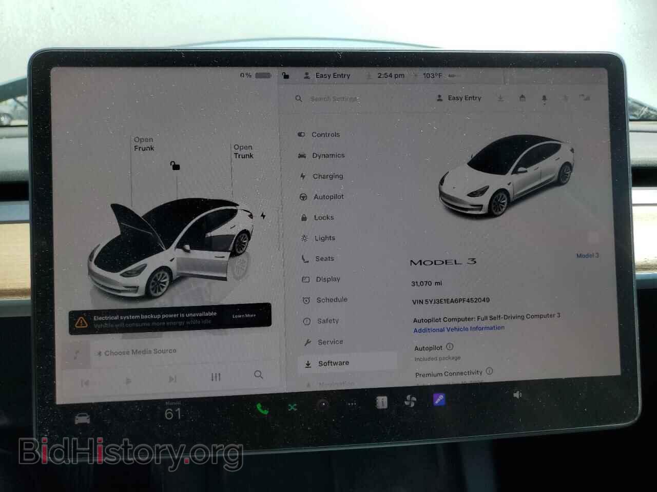2023 TESLA MODEL 3 - VIN: 5YJ3E1EA6PF452049 - Фото 9