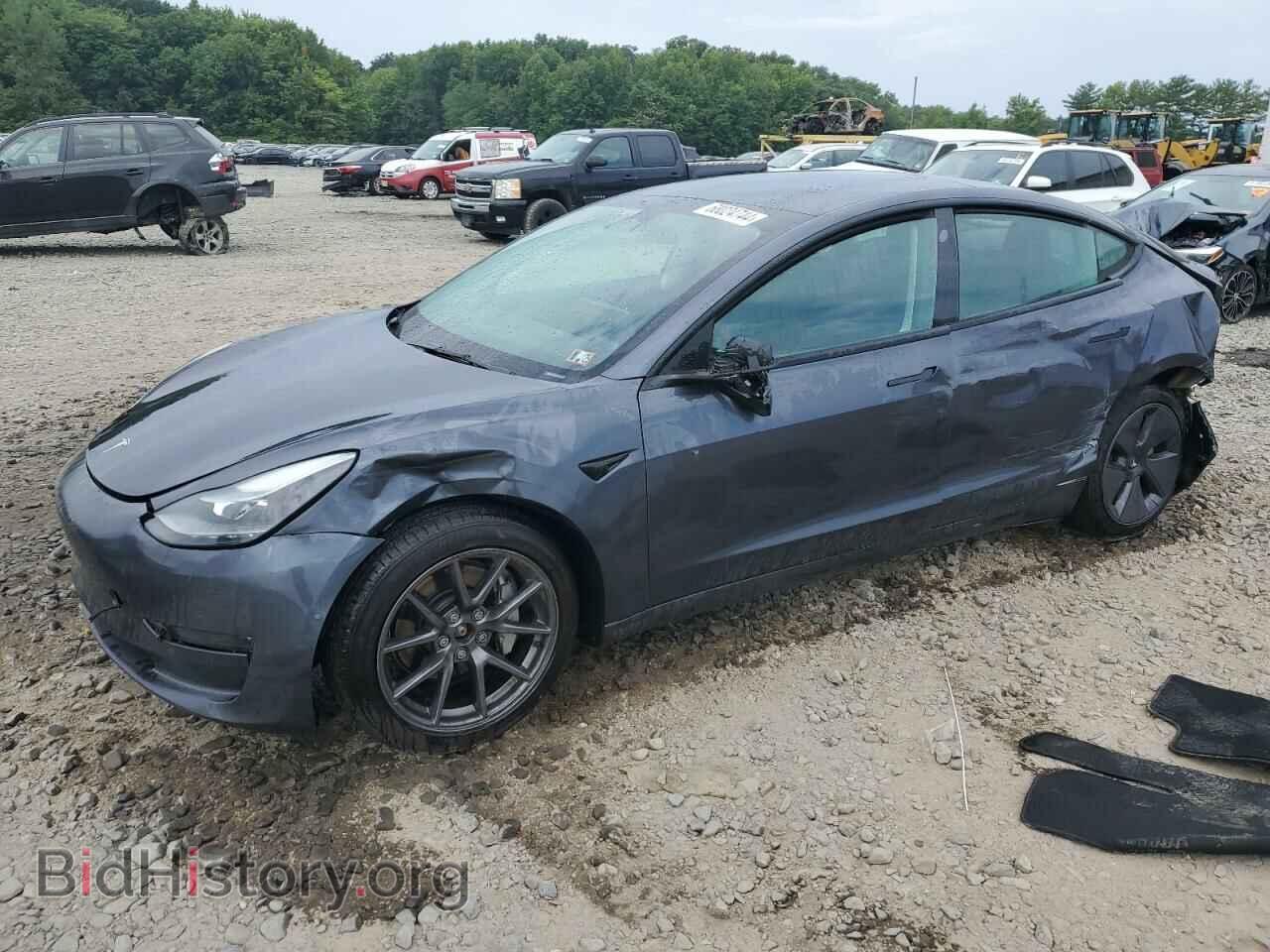 Photo 5YJ3E1EB9NF194731 - TESLA MODEL 3 2022
