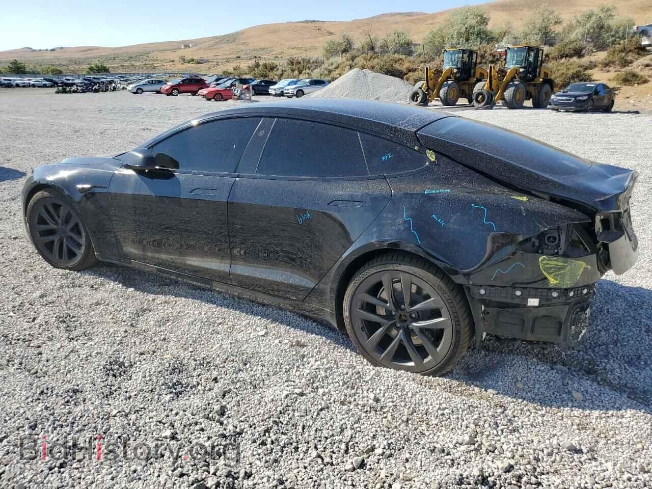 2022 TESLA MODEL S - VIN: 5YJSA1E63NF483730 - Фото 2