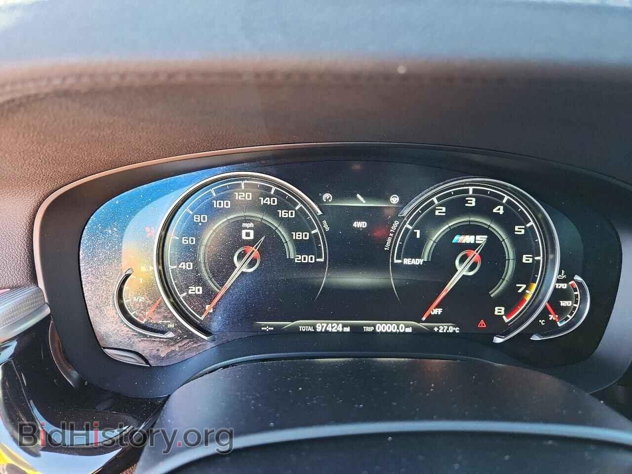 2019 BMW M5 (VIN WBSJF0C54KB447389) — photo 9 of 12