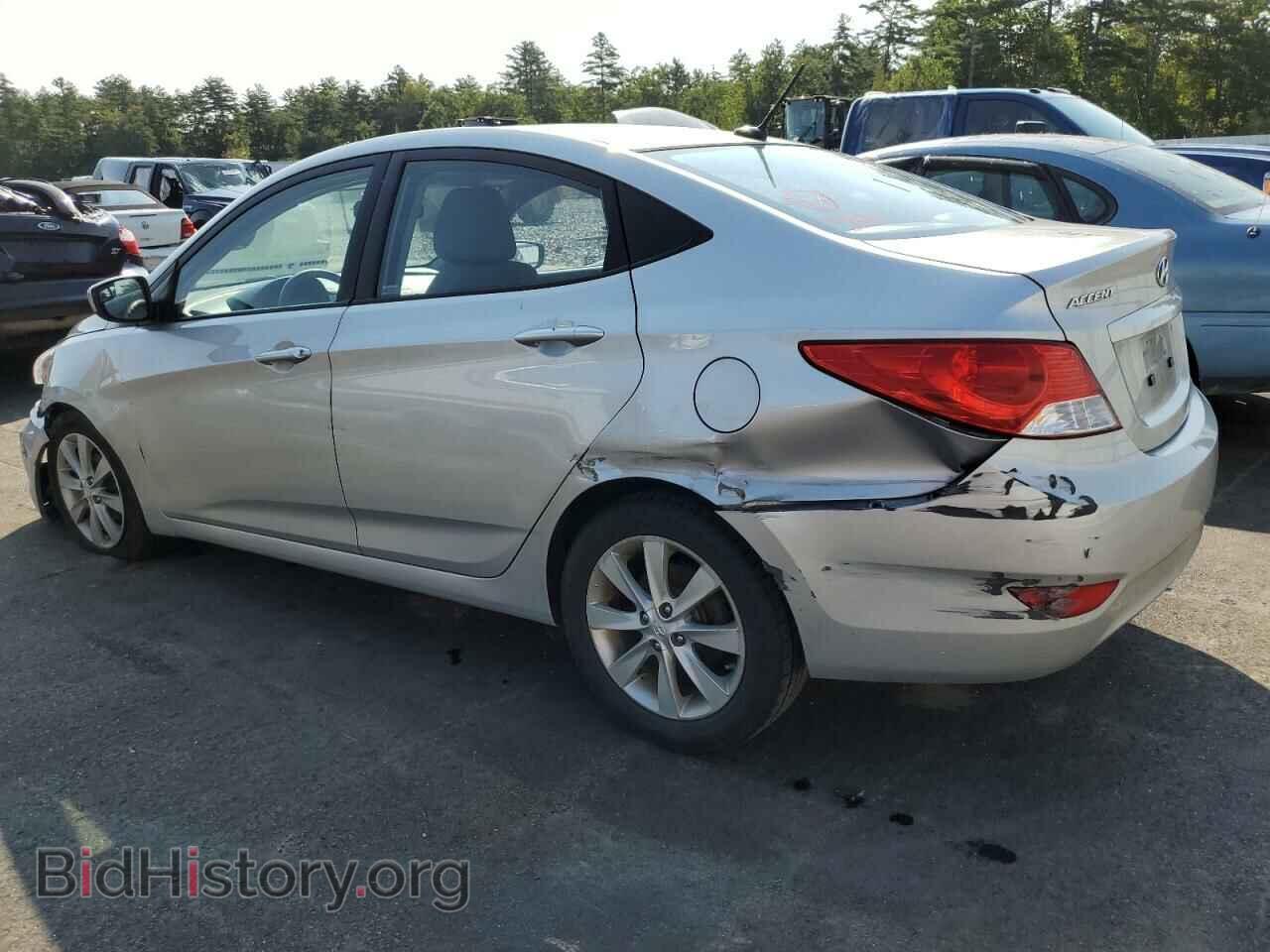 2014 HYUNDAI ACCENT - VIN: KMHCU4AE2EU614367 - Фото 2