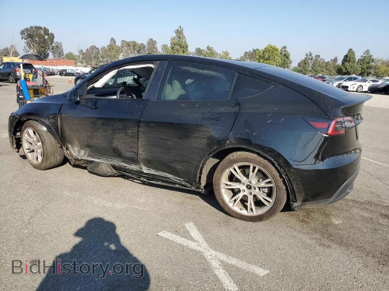 2021 TESLA MODEL Y - VIN: 5YJYGDEE3MF152078 - Фото 2