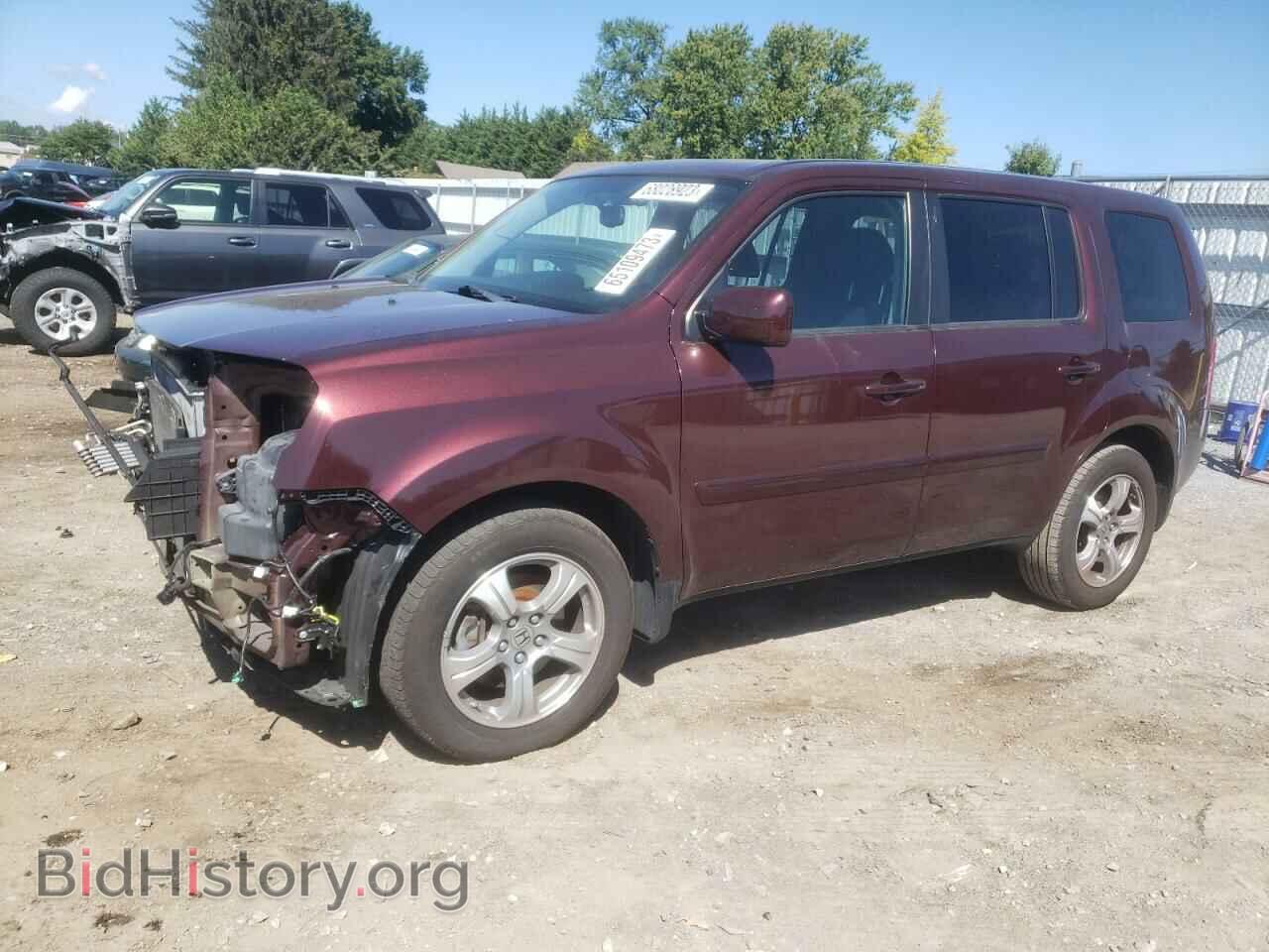 Фотография 5FNYF4H54EB035352 - HONDA PILOT 2014