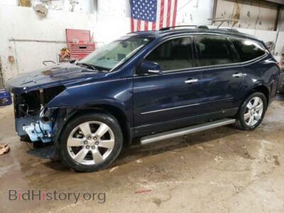2015 Chevrolet TRAVERSE Traverse L, blue — VIN 1GNKVJKD4FJ218842, Copart