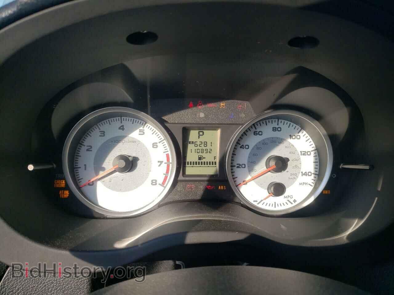 2012 SUBARU IMPREZA - VIN: JF1GJAC6XCH005297 - Фото 9