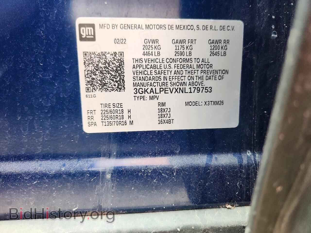 2022 GMC TERRAIN - VIN: 3GKALPEVXNL179753 - Photo 13