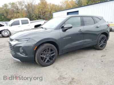 2020 Chevrolet BLAZER Blazer 1LT, серый — VIN 3GNKBBRA5LS587830, Copart