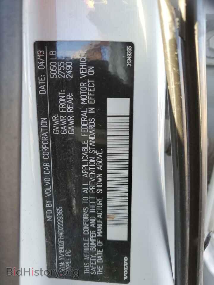 2013 VOLVO S60 - VIN: YV1902FH4D2229365 - Фото 13