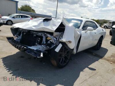 2023 Dodge CHALLENGER, белый — VIN 2C3CDZAG9PH528261, Copart