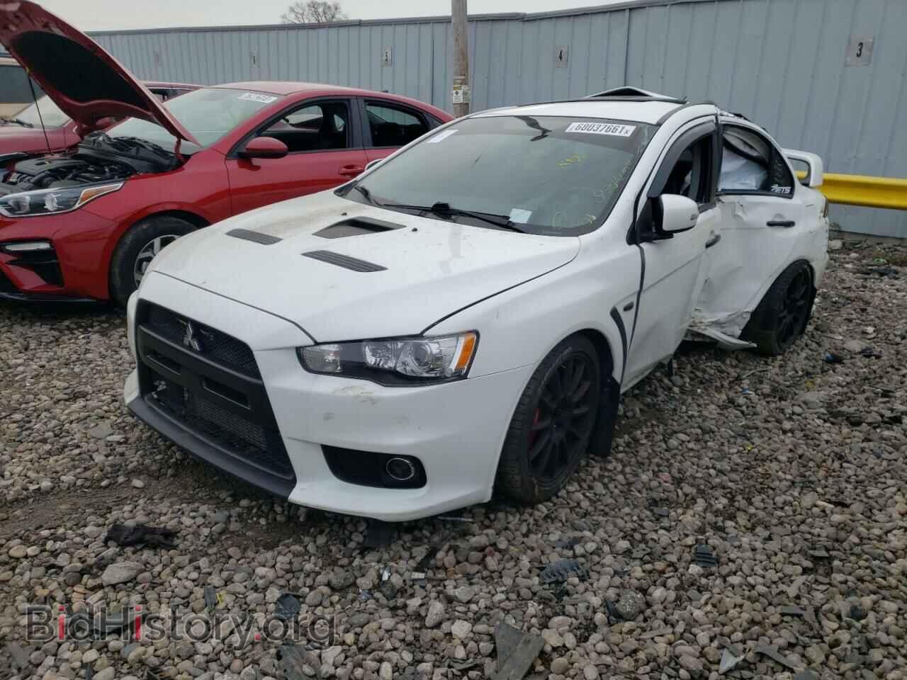 2015 MITSUBISHI EVO - VIN: JA32W8FV8FU011014 - Фото 2