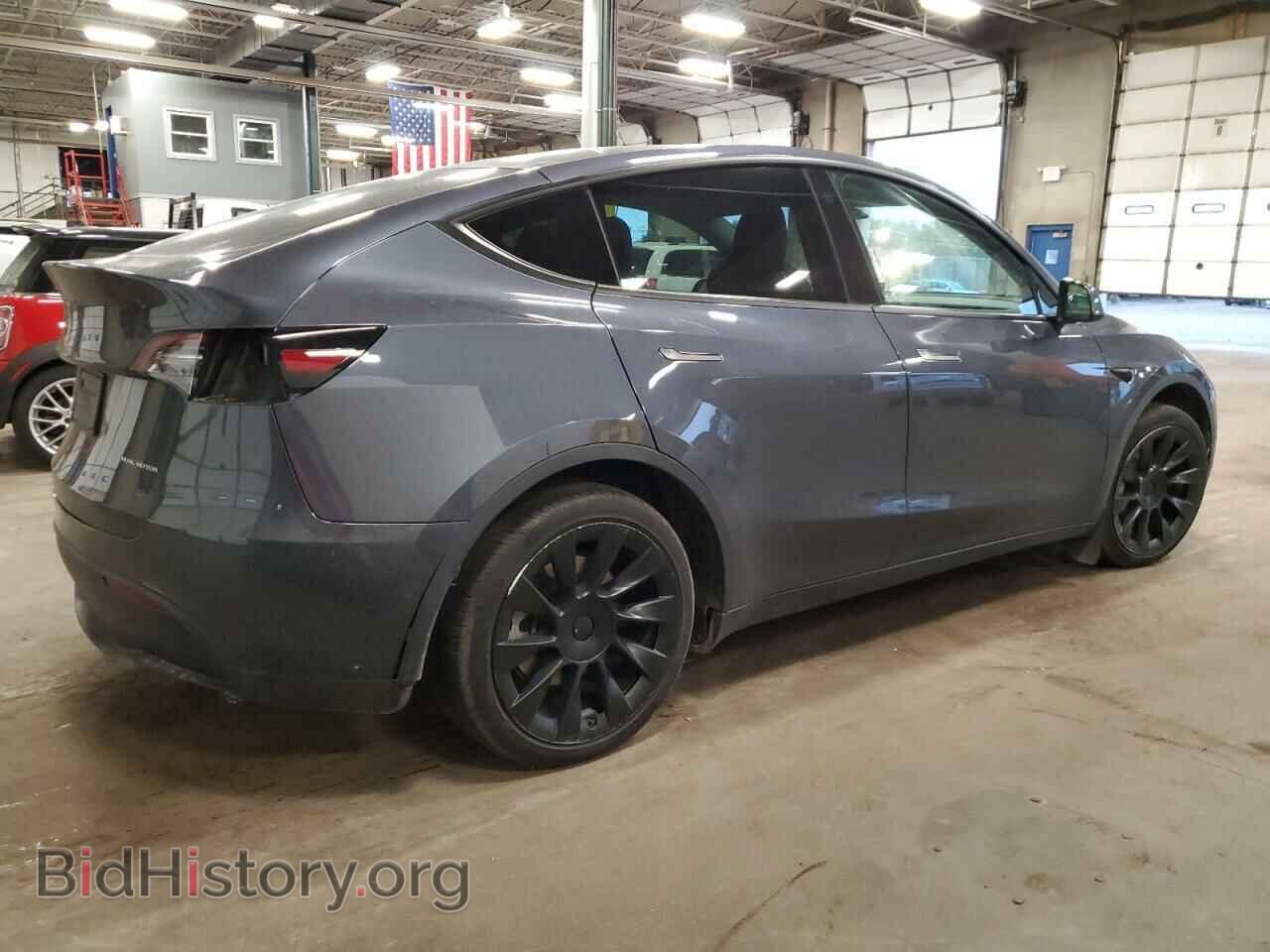 2022 TESLA MODEL Y - VIN: 7SAYGDEE1NF338089 - Фото 3