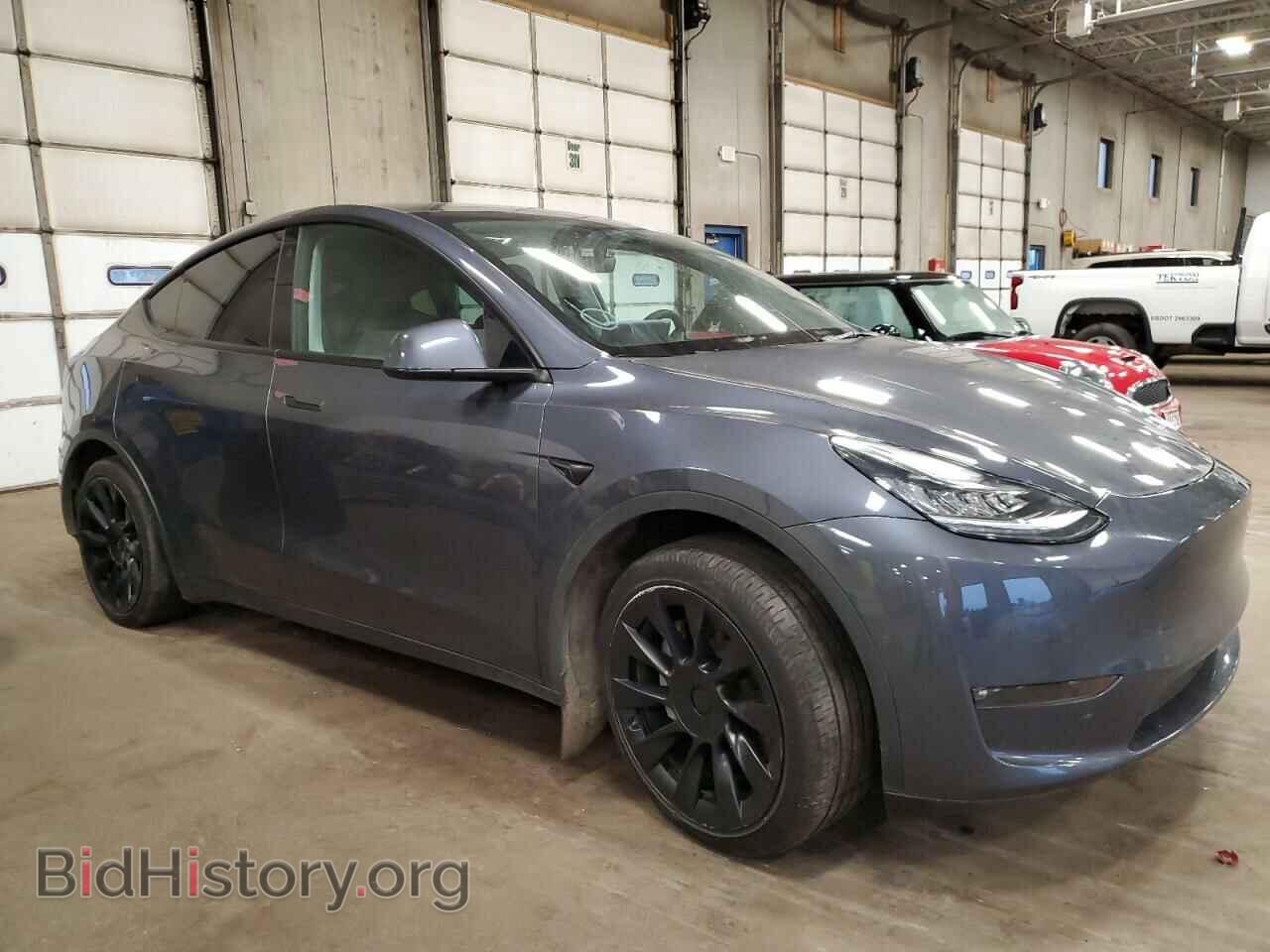 2022 TESLA MODEL Y - VIN: 7SAYGDEE1NF338089 - Фото 4
