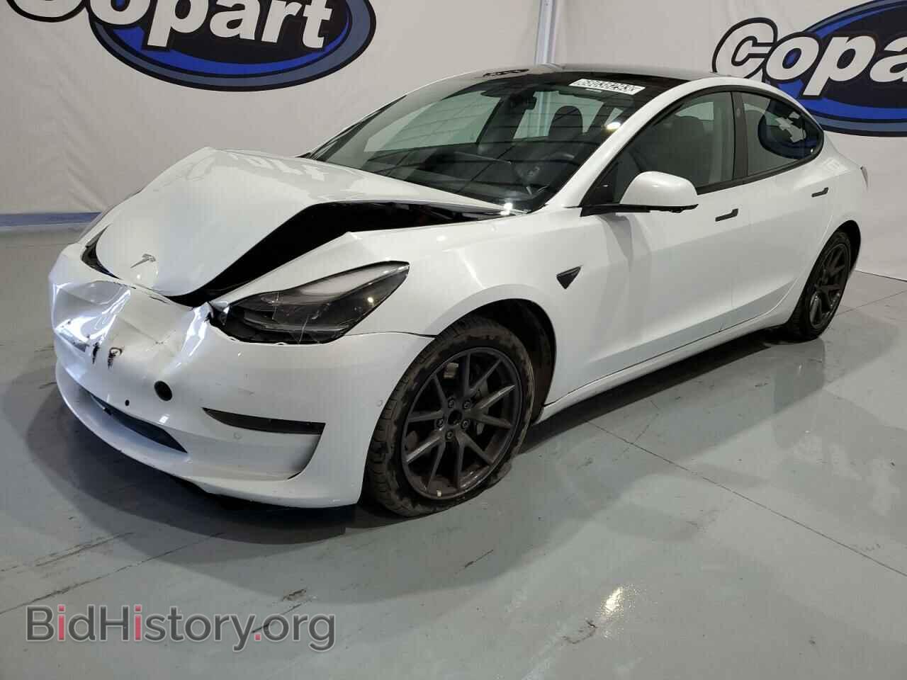 Фотография 5YJ3E1EA1MF091468 - TESLA MODEL 3 2021