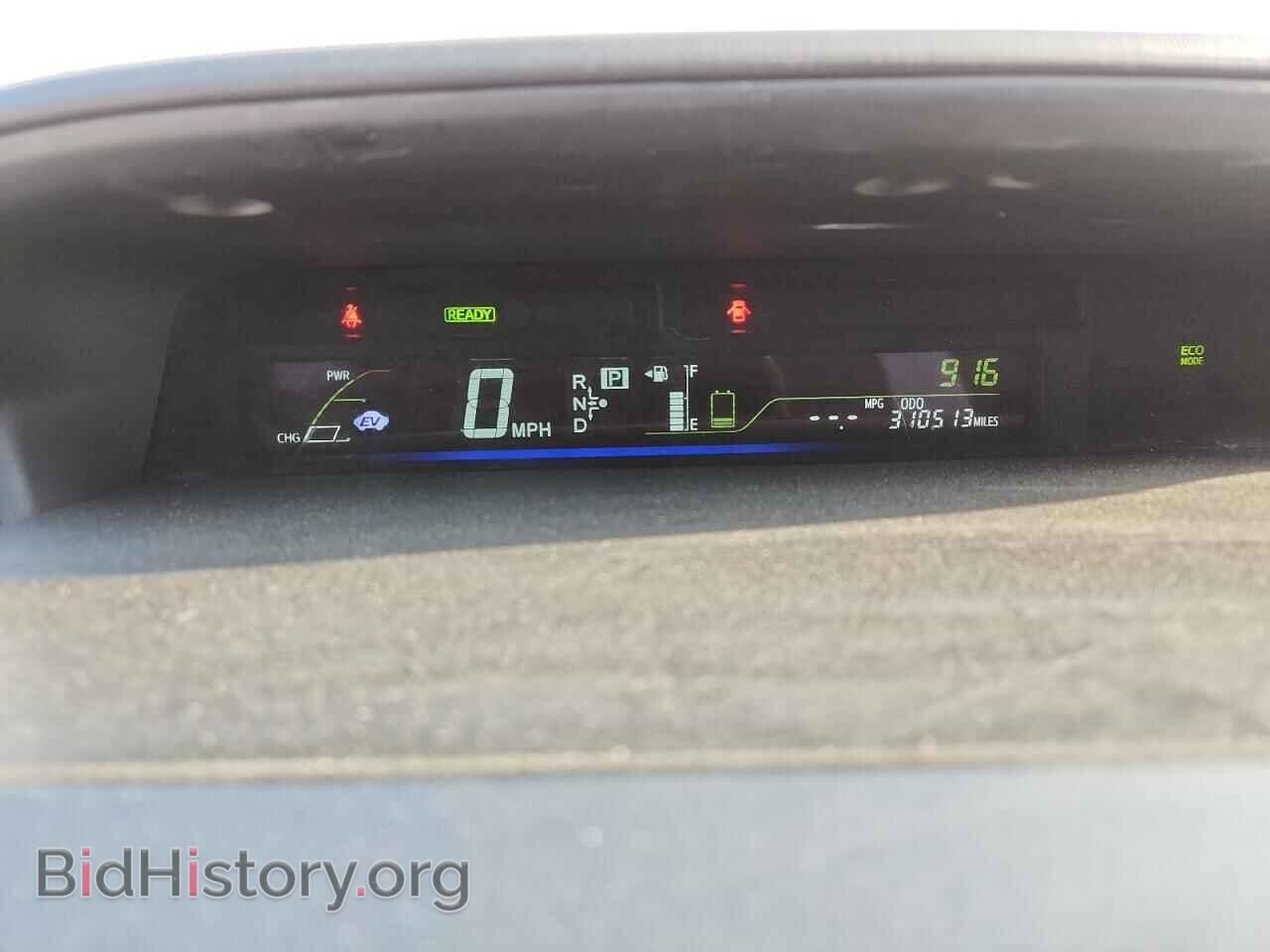 2013 TOYOTA PRIUS - VIN: JTDZN3EU8D3262908 - Фото 9