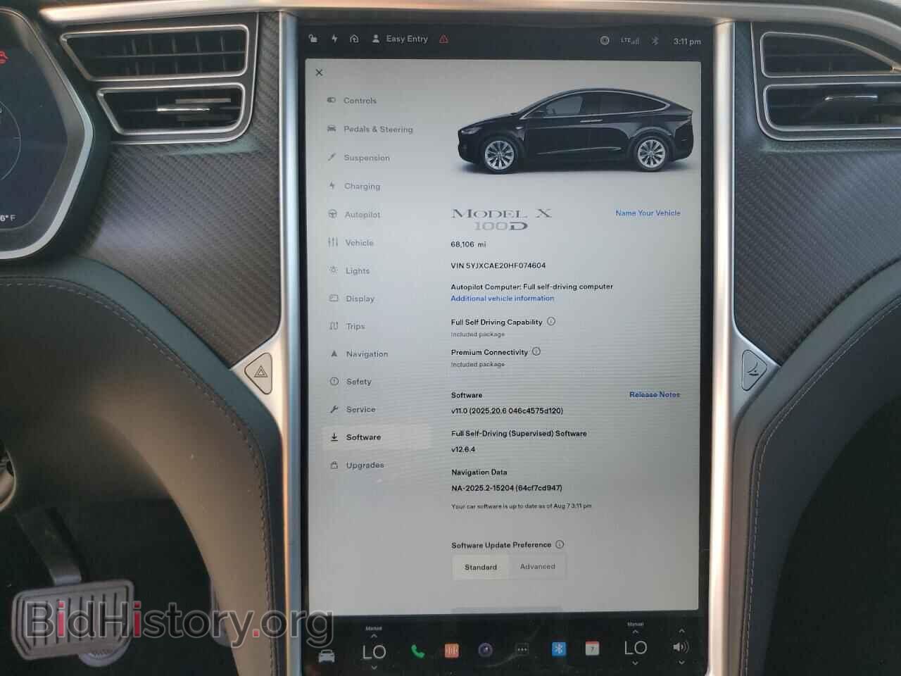 2017 TESLA MODEL X - VIN: 5YJXCAE20HF074604 - Photo 9