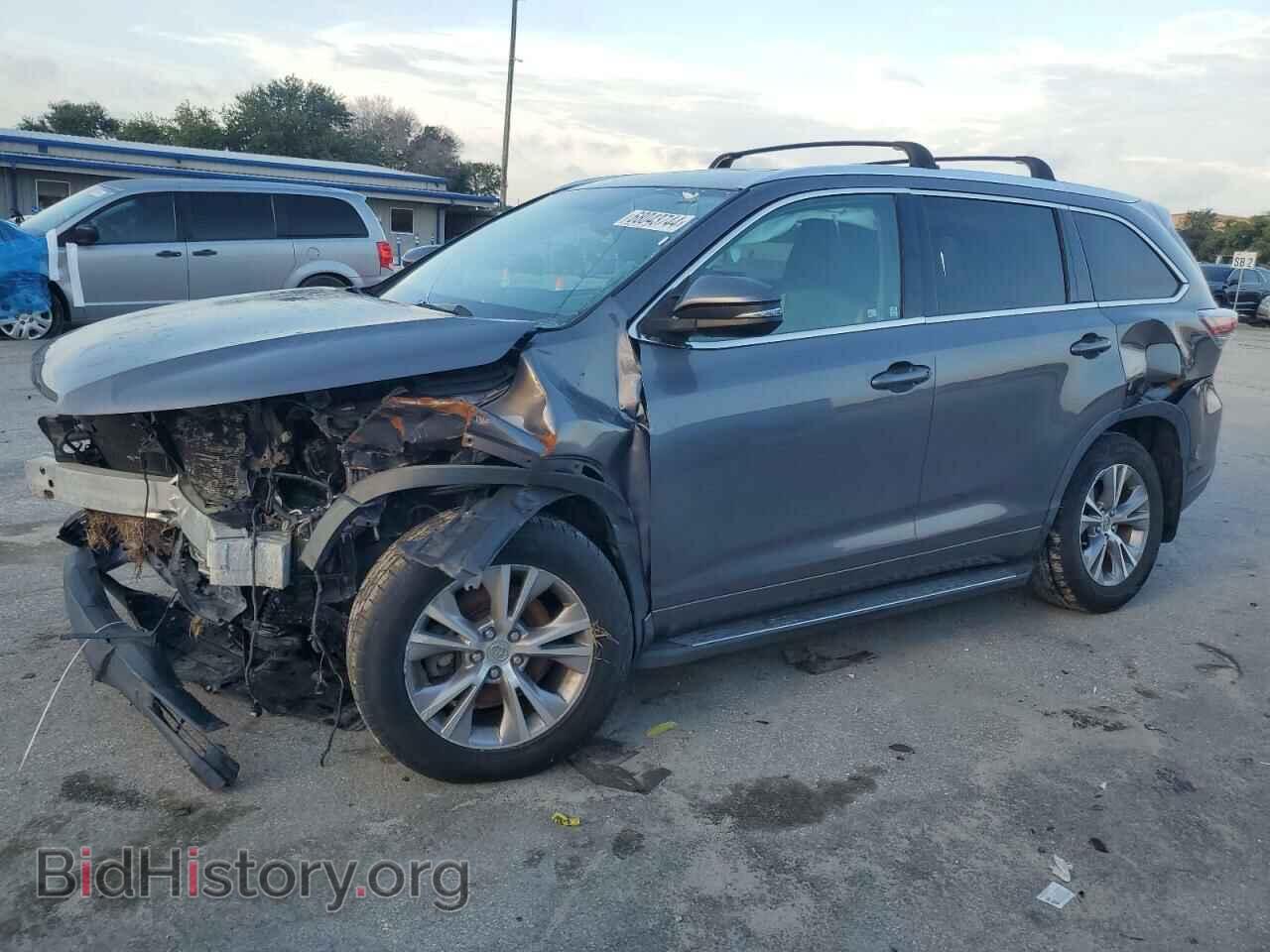 Фотография 5TDJKRFH2FS190860 - TOYOTA HIGHLANDER 2015