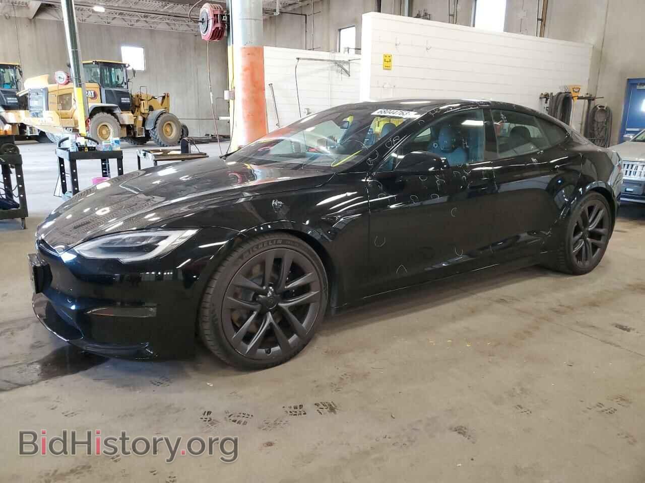 Фотография 5YJSA1E50MF433258 - TESLA MODEL S 2021