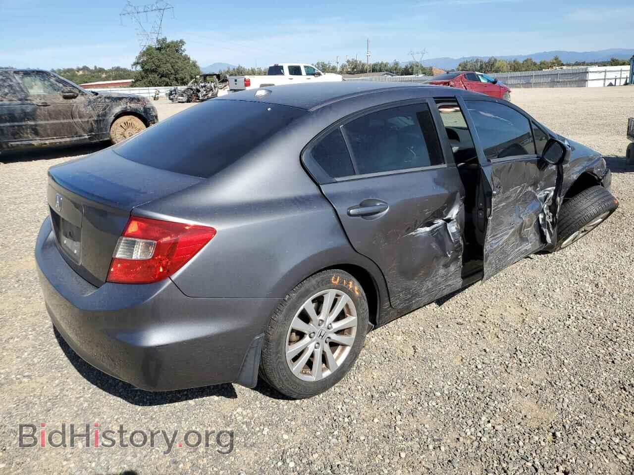 2012 HONDA CIVIC - VIN: 19XFB2F81CE331937 - Фото 3
