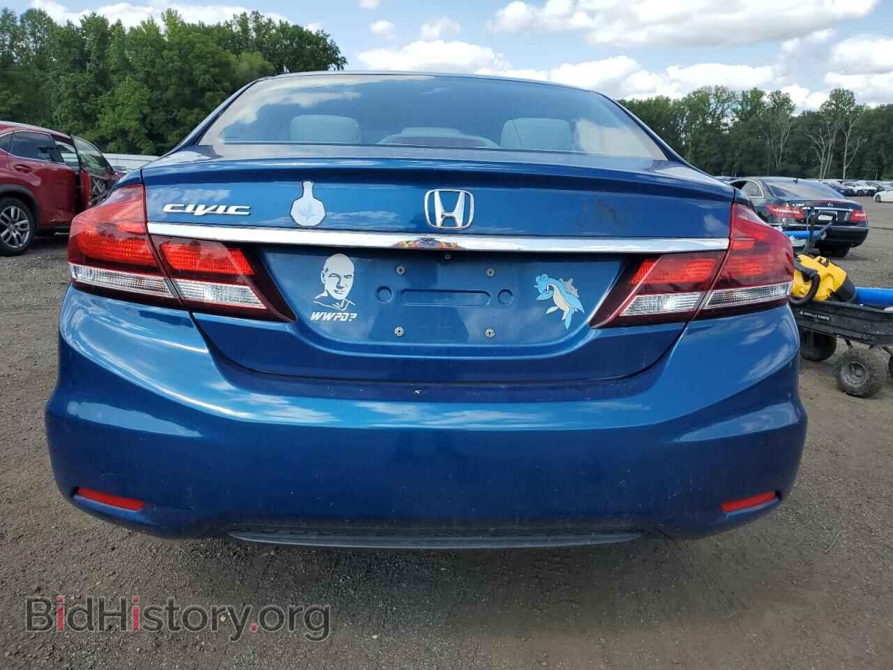 2014 HONDA CIVIC - VIN: 19XFB2F51EE229062 - Фото 6
