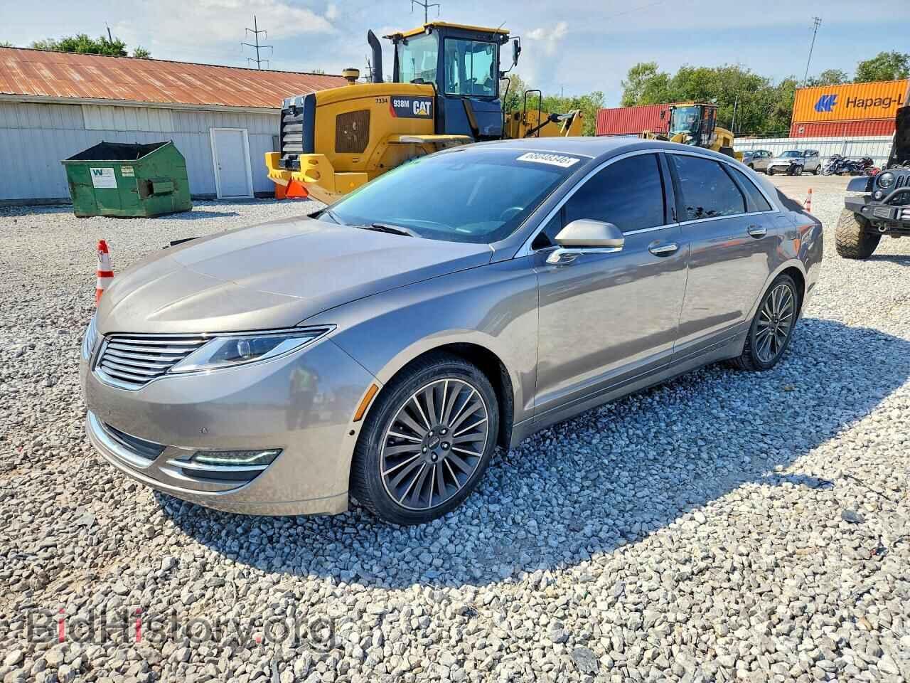 Фотография 3LN6L2LU3GR627650 - LINCOLN MKZ 2016
