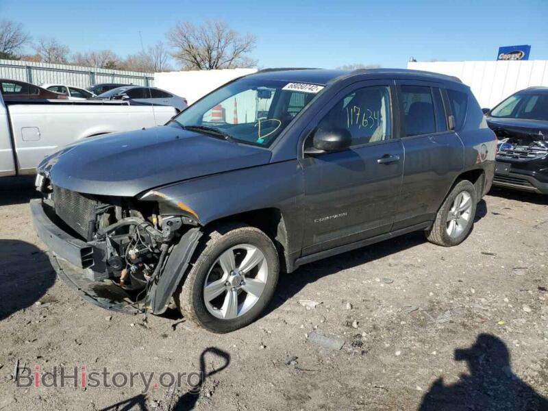2012 Jeep COMPASS Compass SP (VIN 1C4NJCBA0CD573617) — фото 1 из 12, Copart, повреждение: передняя часть