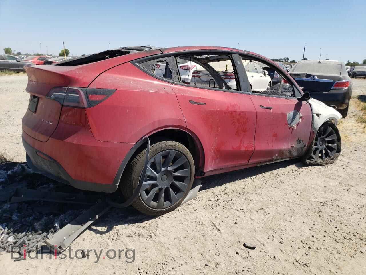 2021 TESLA MODEL Y - VIN: 5YJYGDEE9MF213157 - Photo 3
