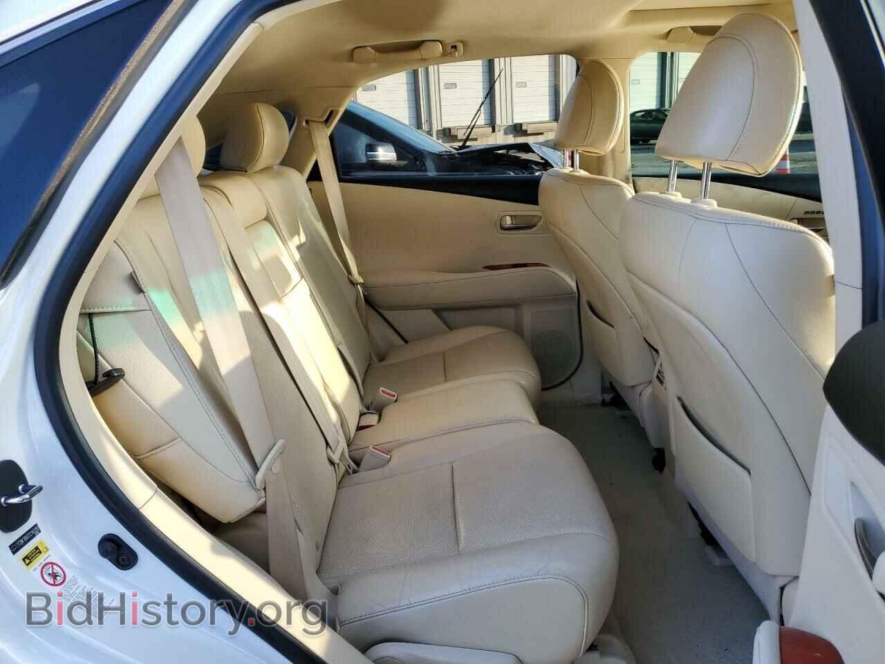 2012 LEXUS RX350 - VIN: 2T2BK1BA7CC145282 - Фото 10