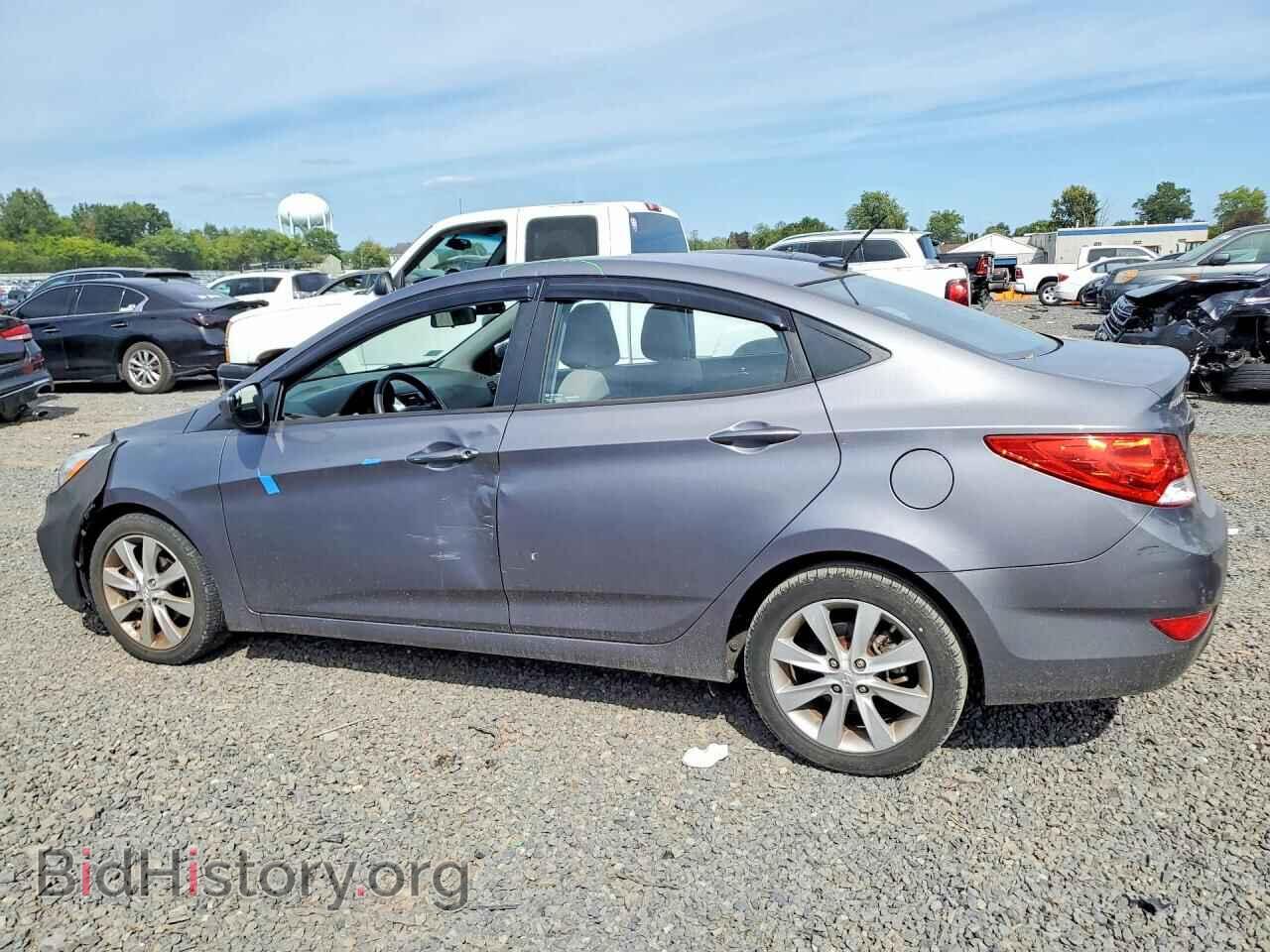 2014 HYUNDAI ACCENT - VIN: KMHCU4AE1EU761375 - Photo 2