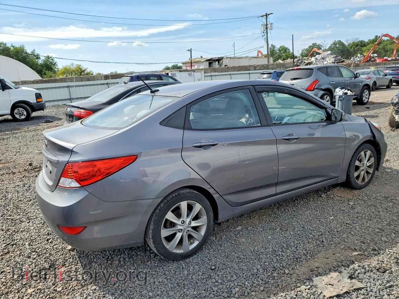 2014 HYUNDAI ACCENT - VIN: KMHCU4AE1EU761375 - Photo 3