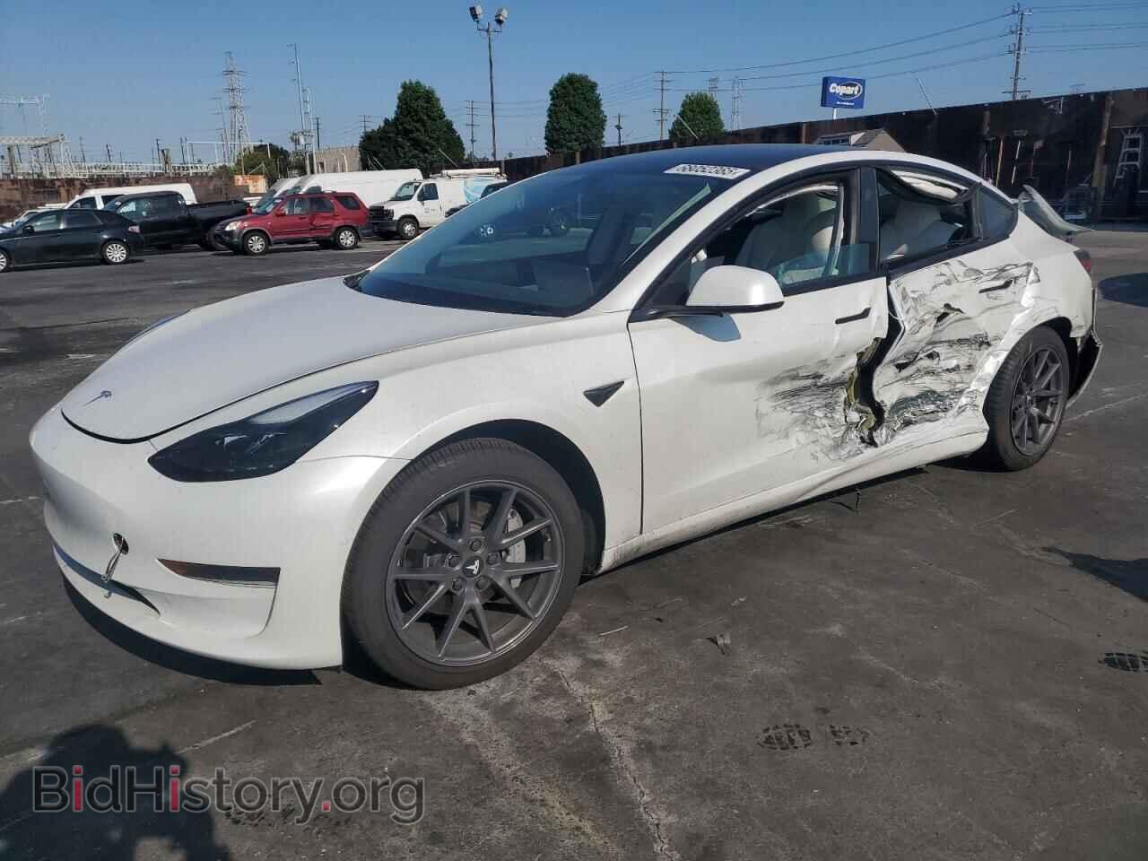 Photo 5YJ3E1EA7MF873306 - TESLA MODEL 3 2021