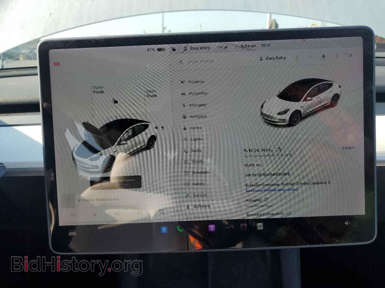 2021 TESLA MODEL 3 - VIN: 5YJ3E1EA7MF873306 - Photo 9