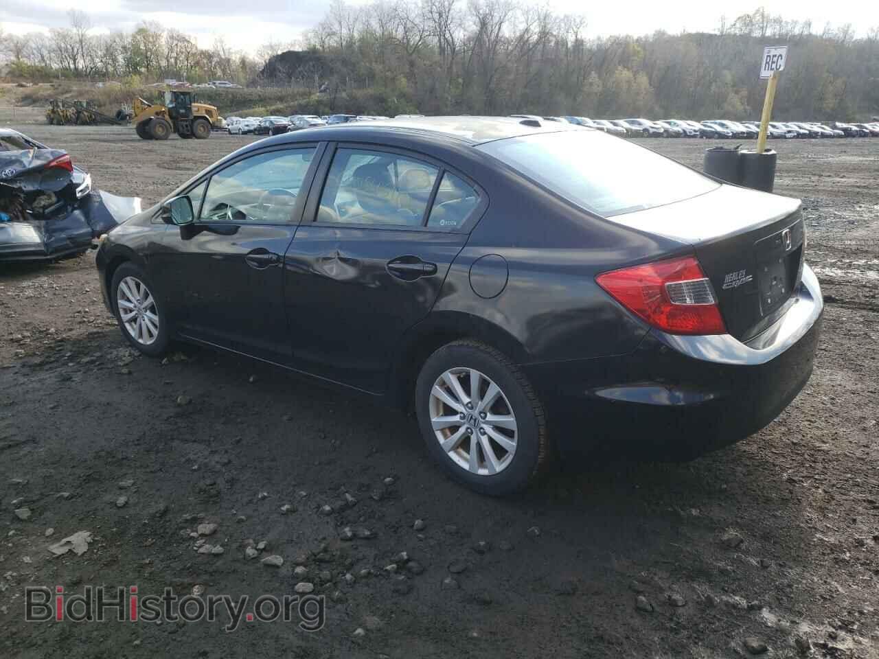 2012 HONDA CIVIC - VIN: 2HGFB2F84CH519289 - Фото 2