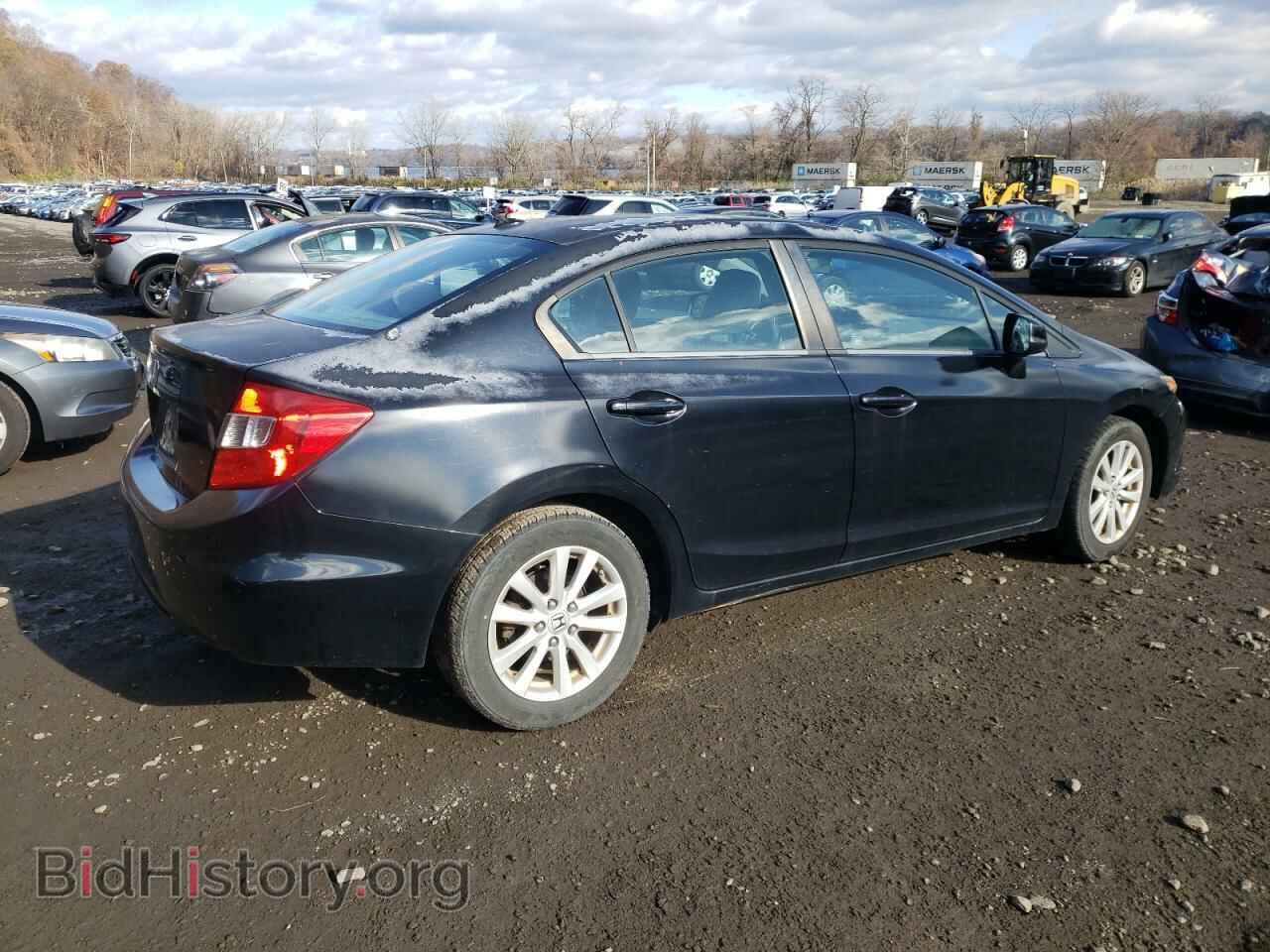 2012 HONDA CIVIC - VIN: 2HGFB2F84CH519289 - Фото 3