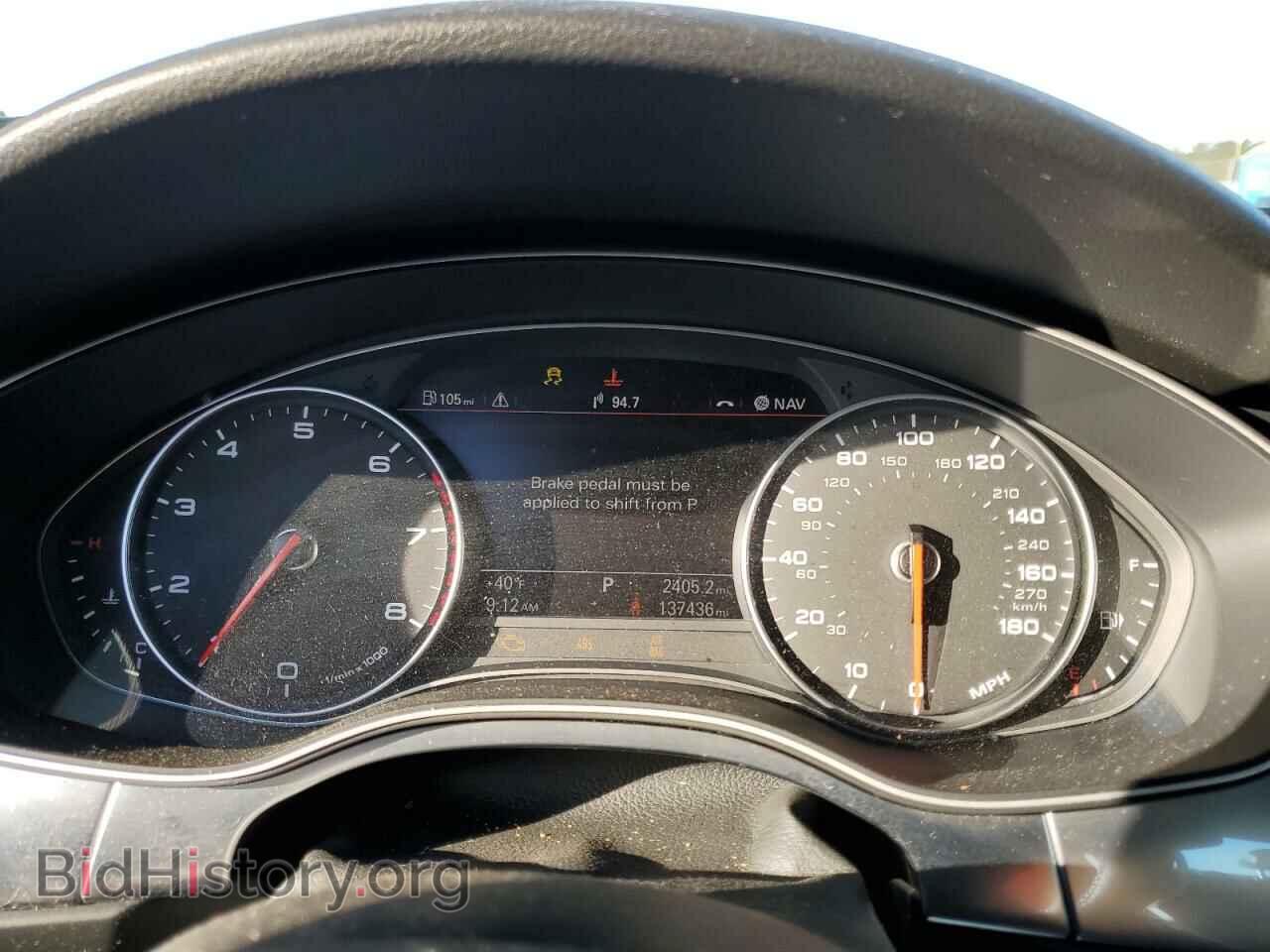 2012 AUDI A6 - VIN: WAUGGAFCXCN141857 - Фото 9