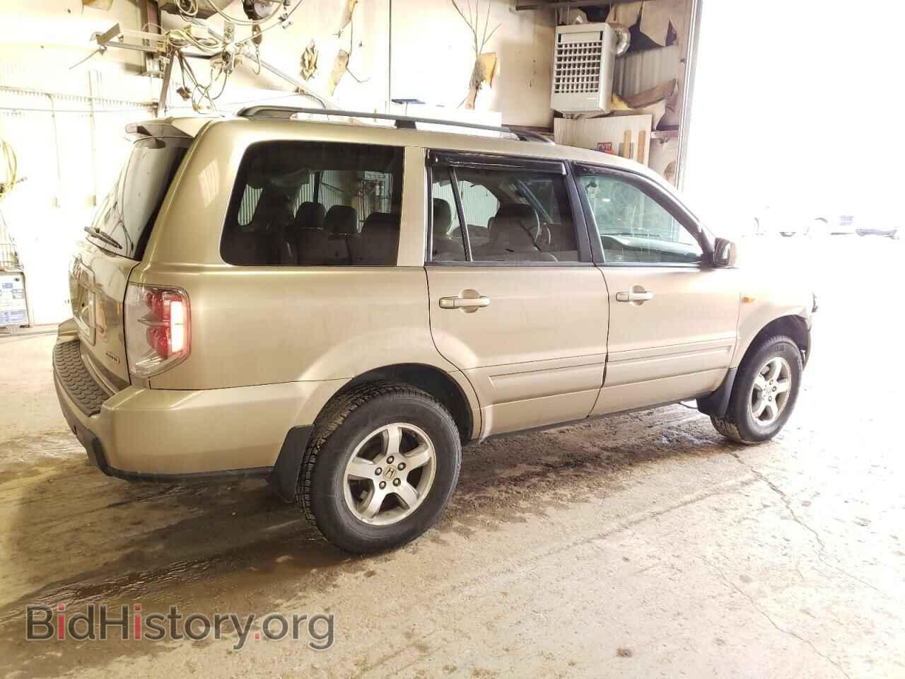 2007 HONDA PILOT - VIN: 2HKYF18757H536450 - Фото 3