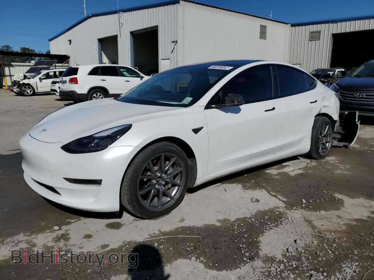Photo 5YJ3E1EB6MF979027 - TESLA MODEL 3 2021