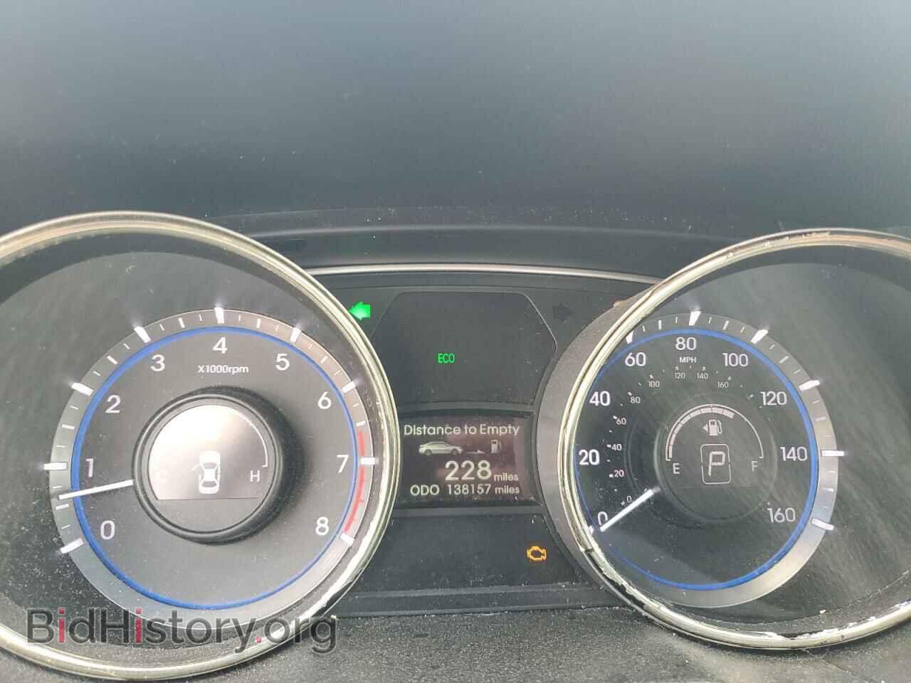 2013 HYUNDAI SONATA - VIN: 5NPEC4AC7DH702662 - Фото 9