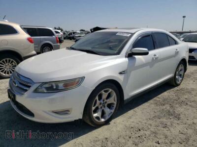 2011 Ford TAURUS Taurus SHO, white — VIN 1FAHP2KT1BG118401, Copart