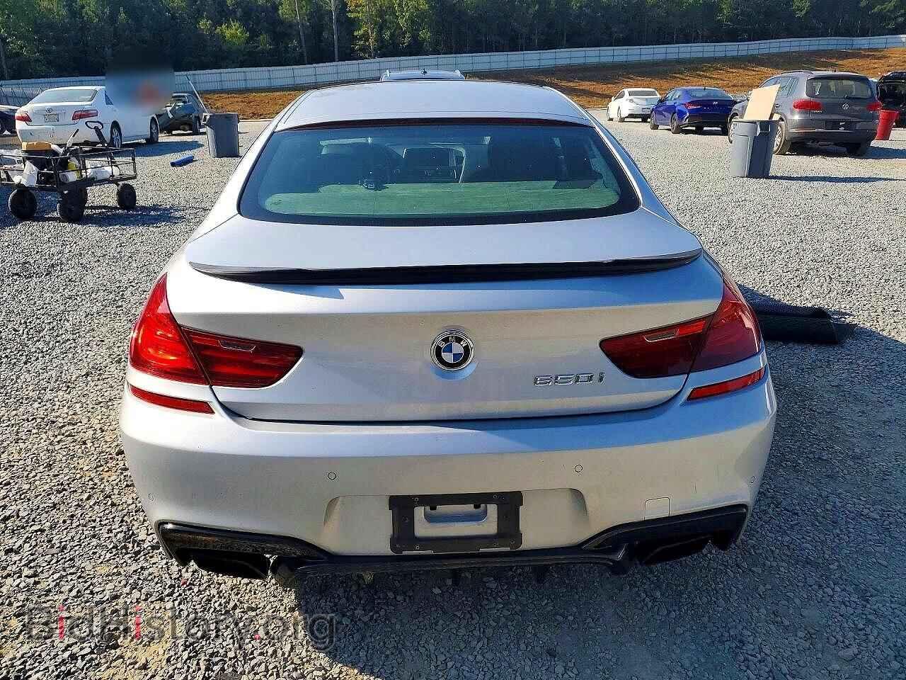2013 BMW 6 SERIES - VIN: WBA6B2C50DD128287 - Фото 6