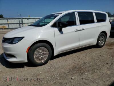 2024 Chrysler MINIVAN LX, white — VIN 2C4RC1CG7RR126324, Copart